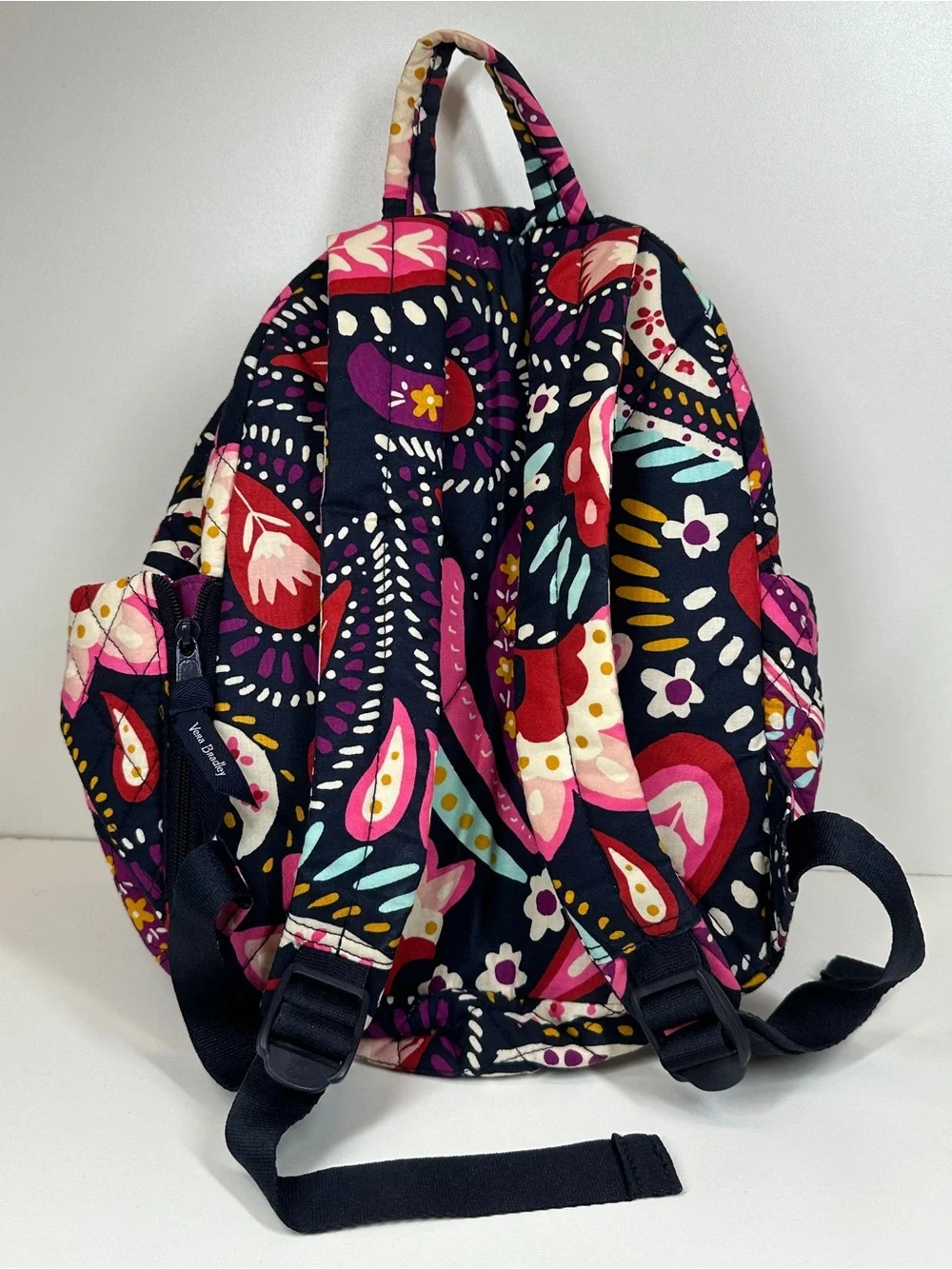 Vera Bradley Essential Compact Backpack Painted Paisley Pattern: See Description